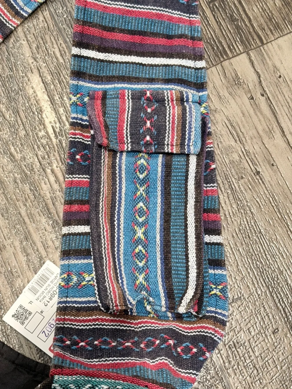 Rising International Large Sun & Moon Boho Hobo Bag Handcrafted Nepal NWT